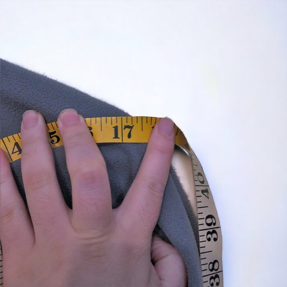 Womens Northface Fleece Zip-Up w/ Hood, Grey and Coral Size M - Picture 5 of 5